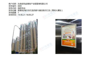 电梯广告客户案例 暹罗皇室乳胶用品